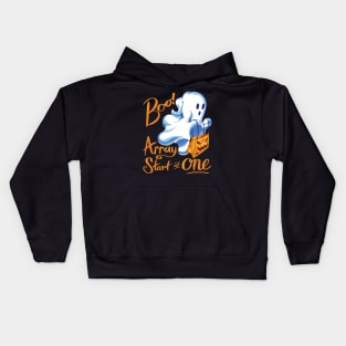 Boo! Array Start at One Kids Hoodie